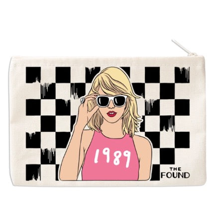 Taylor 1989 zippered pouch