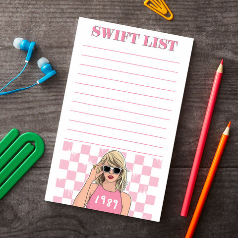 Swift List Note Pad