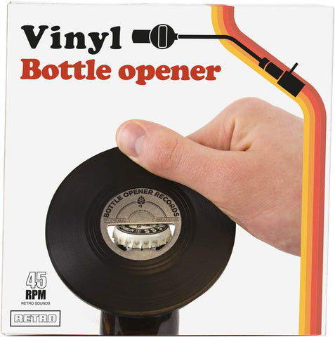Vinyl Bottle Opener