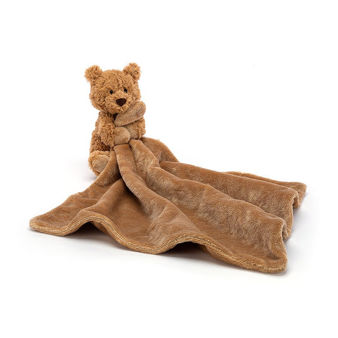 Bartholomew bear soother by jellycat