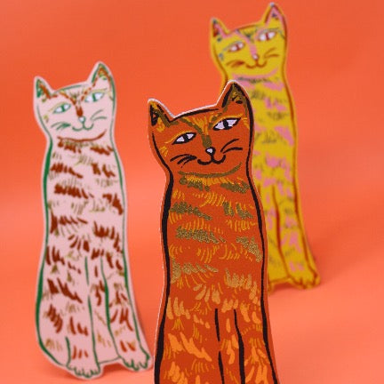 Cat Tails bookmarks