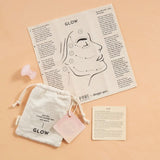 Glow crystal massage tool