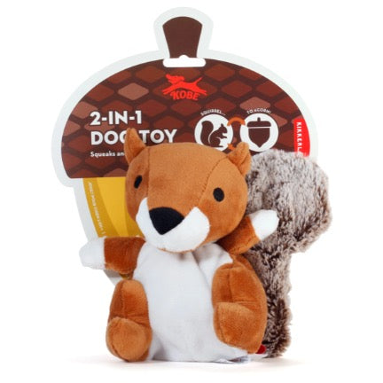 2in1 Dogtoy -Squirrel into acorn by Kobe