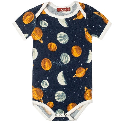 Planets onesie by Milkbarn