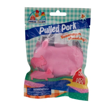Pulled Pork Stretchy Toy