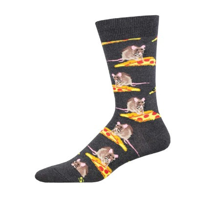 You Wanna Pizza me? ( Rat) Men's Sock by socksmith