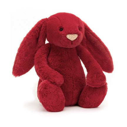 Bashful Luxe bunny scarlet by jellycat