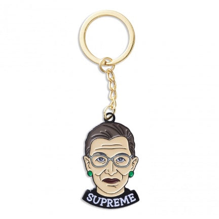 Ruth Bader Ginsburg Key Ring