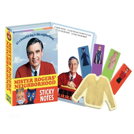 Mister Rogers sticky notes