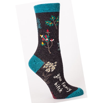 you fancy bitch womens crew socks