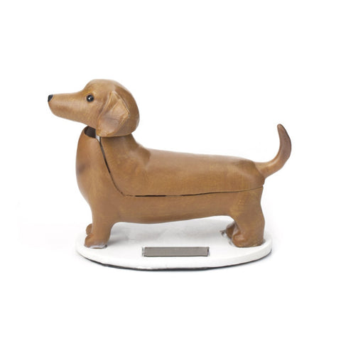 Dachsund solar powered figure by Kikkerland
