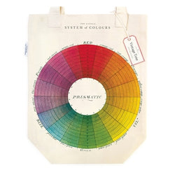 Color wheel tote bag
