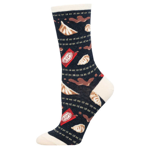 Gyoza womens crew socks