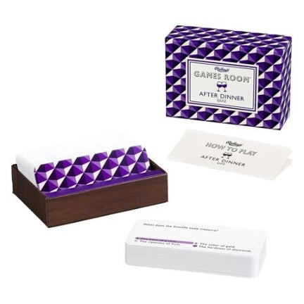 After dinner quiz by Ridleys gift boxed