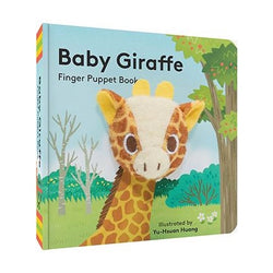 baby giraffe finger puppet book