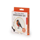 Mini Cross Stitch embroidery  kit with birds