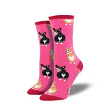 Corgi Butt Women's Crew Socks