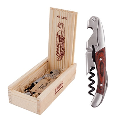 Hostess gift, corkscrew gift boxed