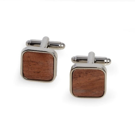 Wood Accent Cufflinks