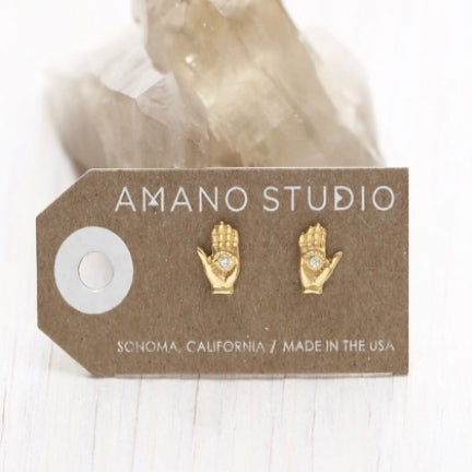 Mystic hand Studs