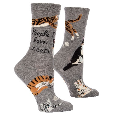 People I love: Cats  Crew Sock