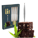 Lit- Doobie birthday candles