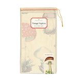 Mushroom Cloth napkins - Set of 4