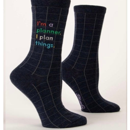 I'm A Planner ,I Plan Things . Socks