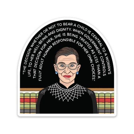 Pro Choice RBG Sticker