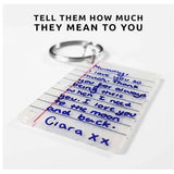 Little Letter Keyring (Personalized)