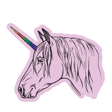 Unicorn Vinyl Sticker