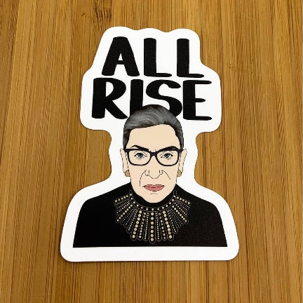 RBG All Rise Vinyl Sticker