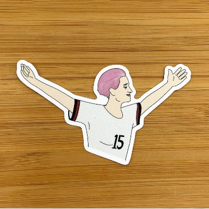 Megan Rapinoe Vinyl Sticker