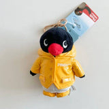 Pingu Raincoat Plush Keychain