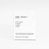 Milk & Honey -  8 oz Soy Candle: 8 oz