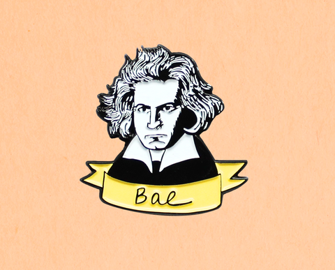 Bae Beethoven enamel pin