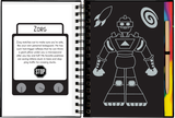 Robots Scratch and Sketch