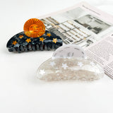 Sun Claw Clip Moon Hair Clips: Sun