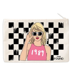 Taylor 1989  zippered pouch