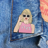 Taylor Swift 1989 pin by the found