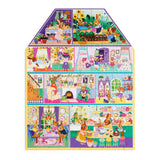 Cottontail Cottage 100 Piece House-shaped Puzzle