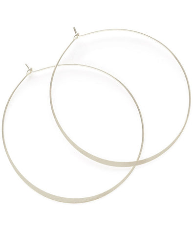 2" Classic Hoop Earrings