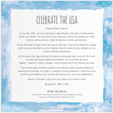 Celebrate The USA – 500 Piece Michael Storrings Foil Jigsaw Puzzle