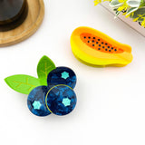 Blueberry Hair Claw Clip, Acetate Fruit Hair Clip: Blueberry
