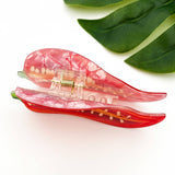 Red Chili Pepper Hair Claw Clip