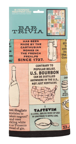 Bar Trivia Dish Towel