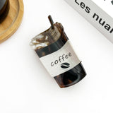 Coffee Cup Shaped Hair Claw Clip,Creative Beverage Hair Clip