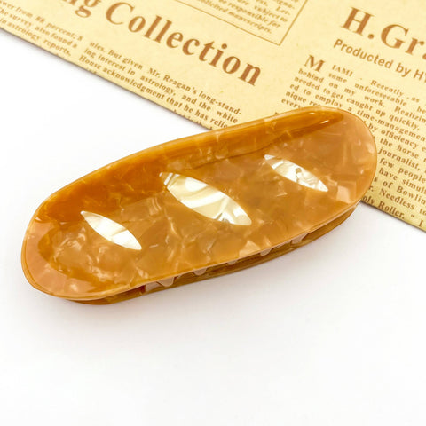 Baguette Shaped Hair Clip, Bread-Inspired Hair Claw Clip
