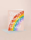 Birthday Greeting Card | Big Rainbow