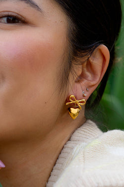 Effie Studs - 18K Gold Plated